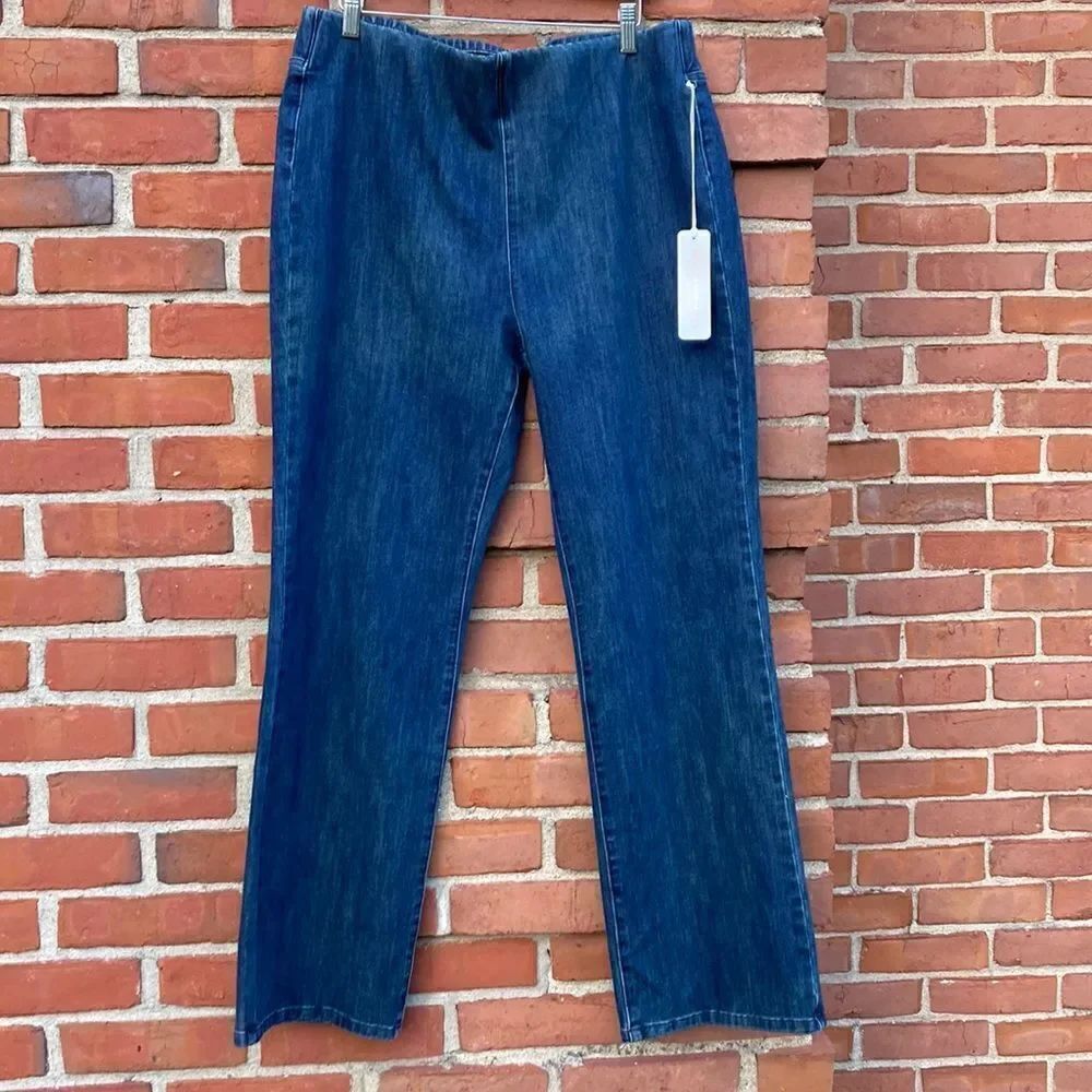 Soft Surroundings The Ultimate Pull-on Denim Bootcut Jeans